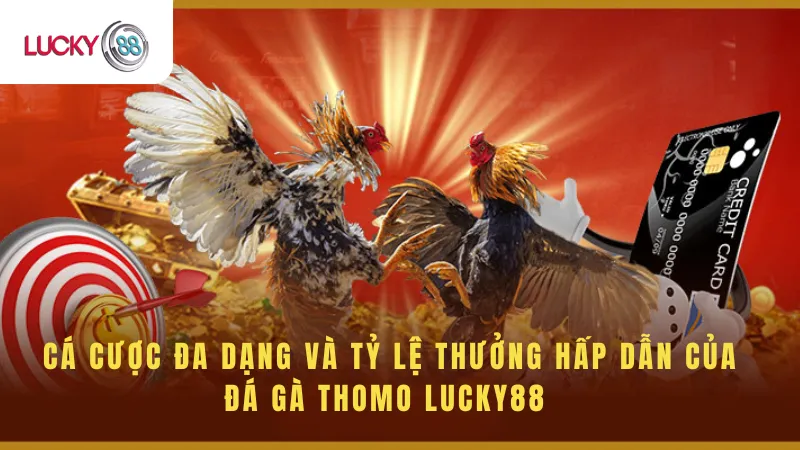Cá Cược Đa Dạng Và Tỷ Lệ Thưởng Hấp Dẫn Của Đá Gà Thomo Lucky88