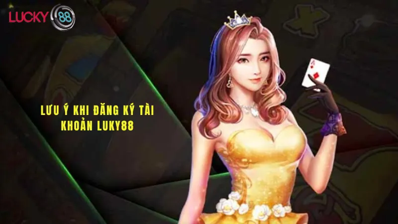 Lưu Ý Khi Đăng Ký Lucky88