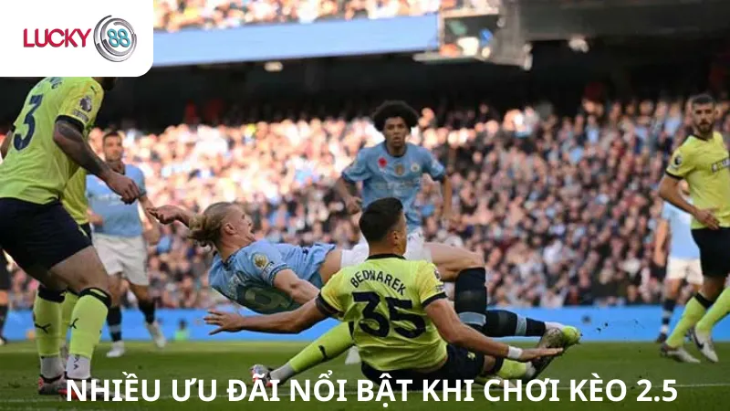 Nhiều Ưu Đãi NỔI Bật Khi Chơi Kèo 2.5 Tại Lucky88
