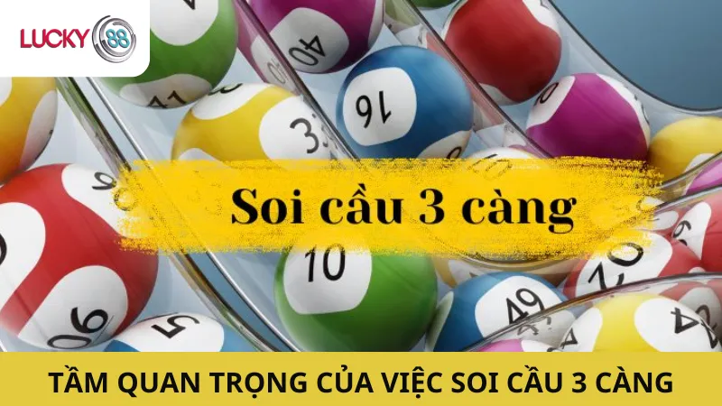 Tầm Quan Trọng Của Việc Soi Cầu 3 Càng